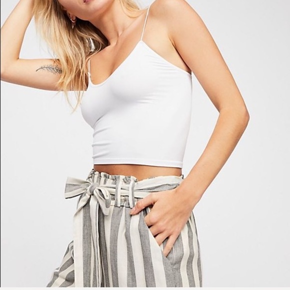 NEW Free People Intimately Skinny Strap Brami Crop In Petunia XS-L $28